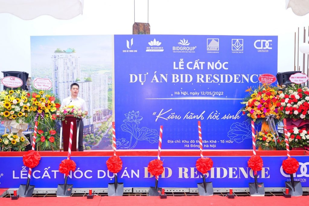 Cất nóc dự án BID Residence