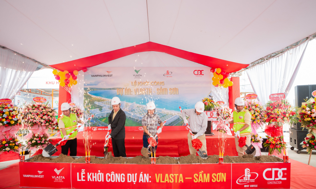 CDC Khởi công dự án Vlasta Sầm Sơn