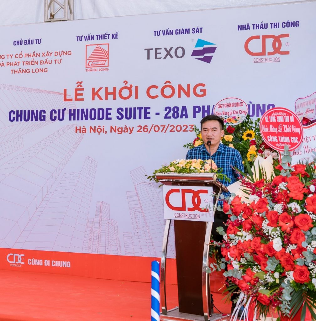 CDC khởi công dự án Hinode Suitr