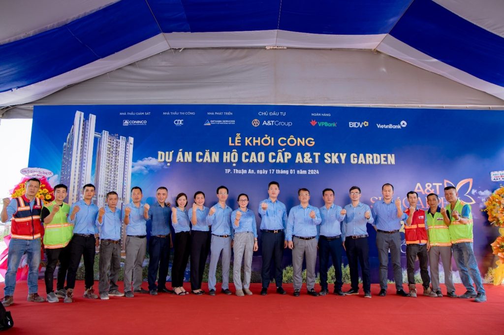 Khởi công dự án A&T Garden